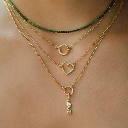 Green Tourmaline Necklace