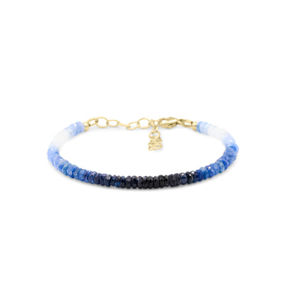 Blue Sapphire Ombre Bracelet
