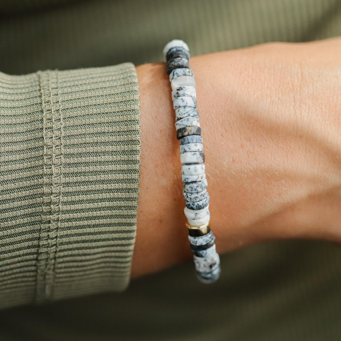 Dendrite Opal bracelet