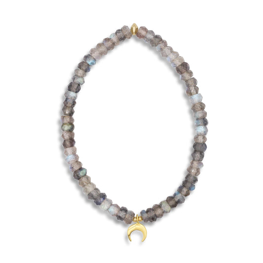 Flashy Labradorite Bracelet, Beaded Labradorite bracelet | Labradorite stacking bracelet, Delicate tiny beaded labradorite bracelet