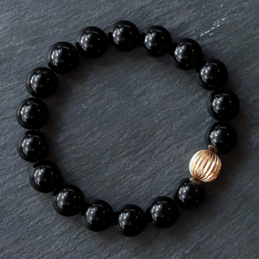 10mm Black Tourmaline Bracelet