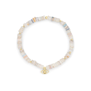 Australian Opal bracelet | Beaded Australian Opal bracelet | women's gemstone bracelet | delicate Australian Opal | opal bracelet