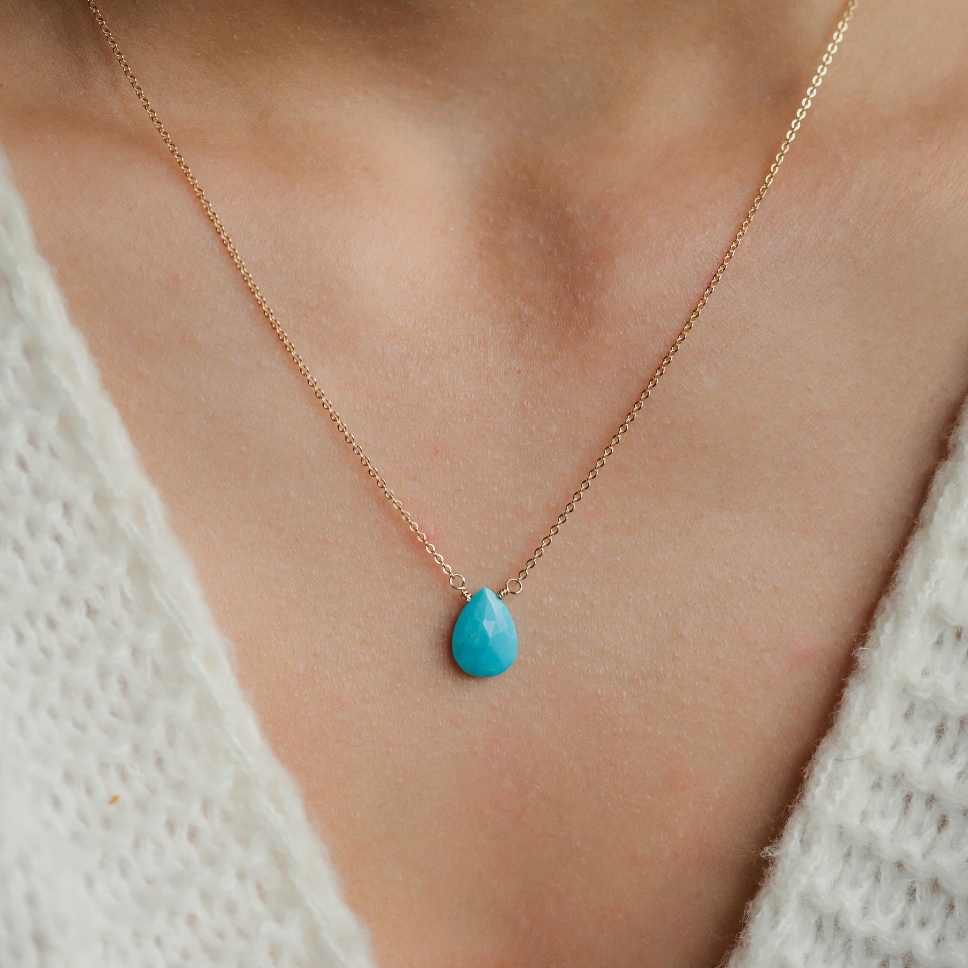 AAAA+ Sleeping Beauty Turquoise, Turquoise Necklace, Arizona Turquoise Jewelry, December Birthstone | Genuine turquoise | turquoise