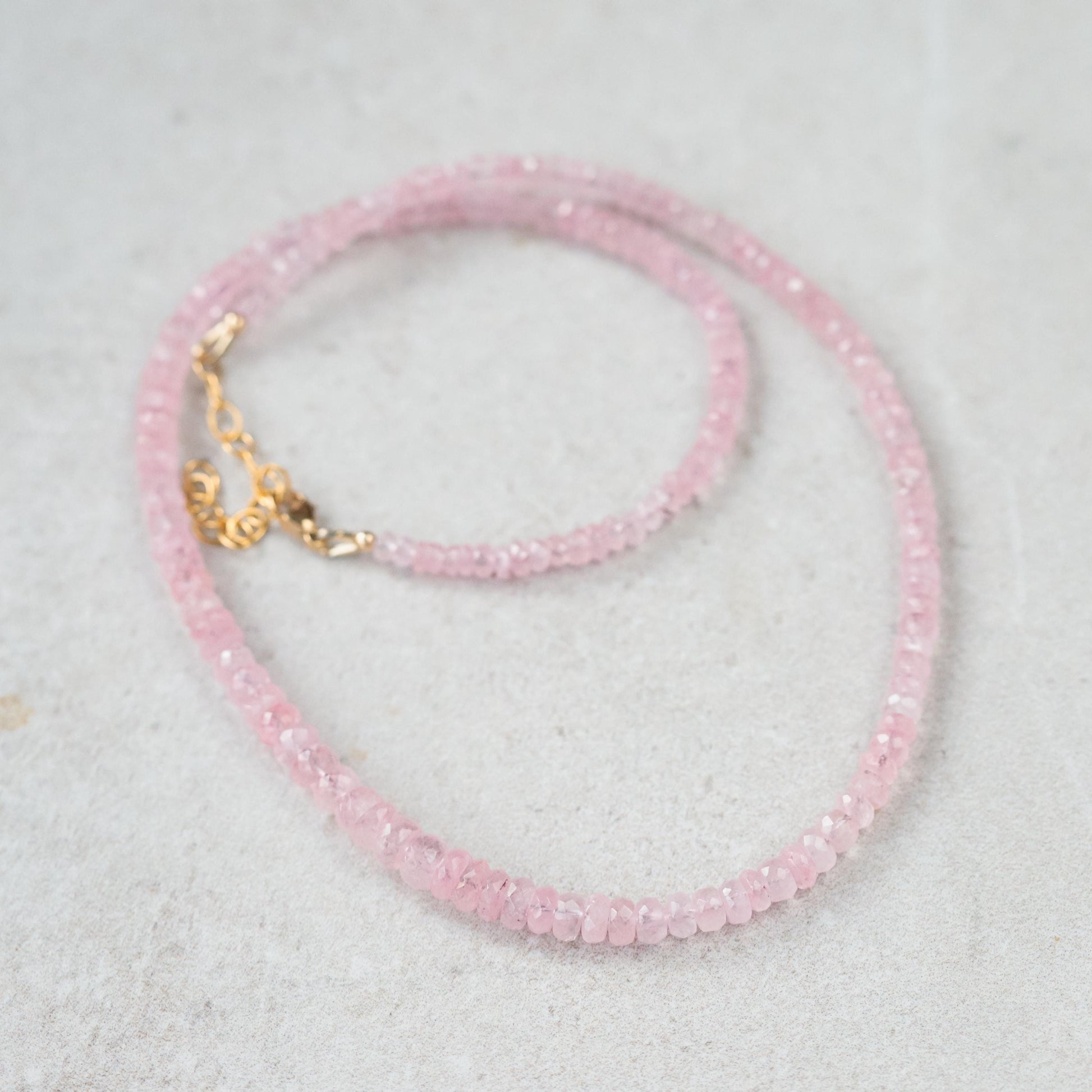 Morganite Necklace | Morganite necklace | Candy Morganite necklace | pink gemstone necklace | green Morganite necklace, Morganite