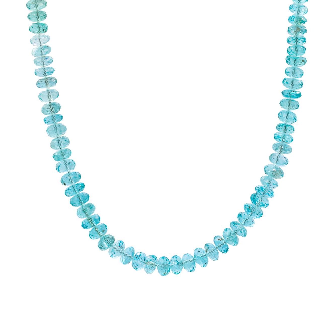 Apatite Heart Necklace