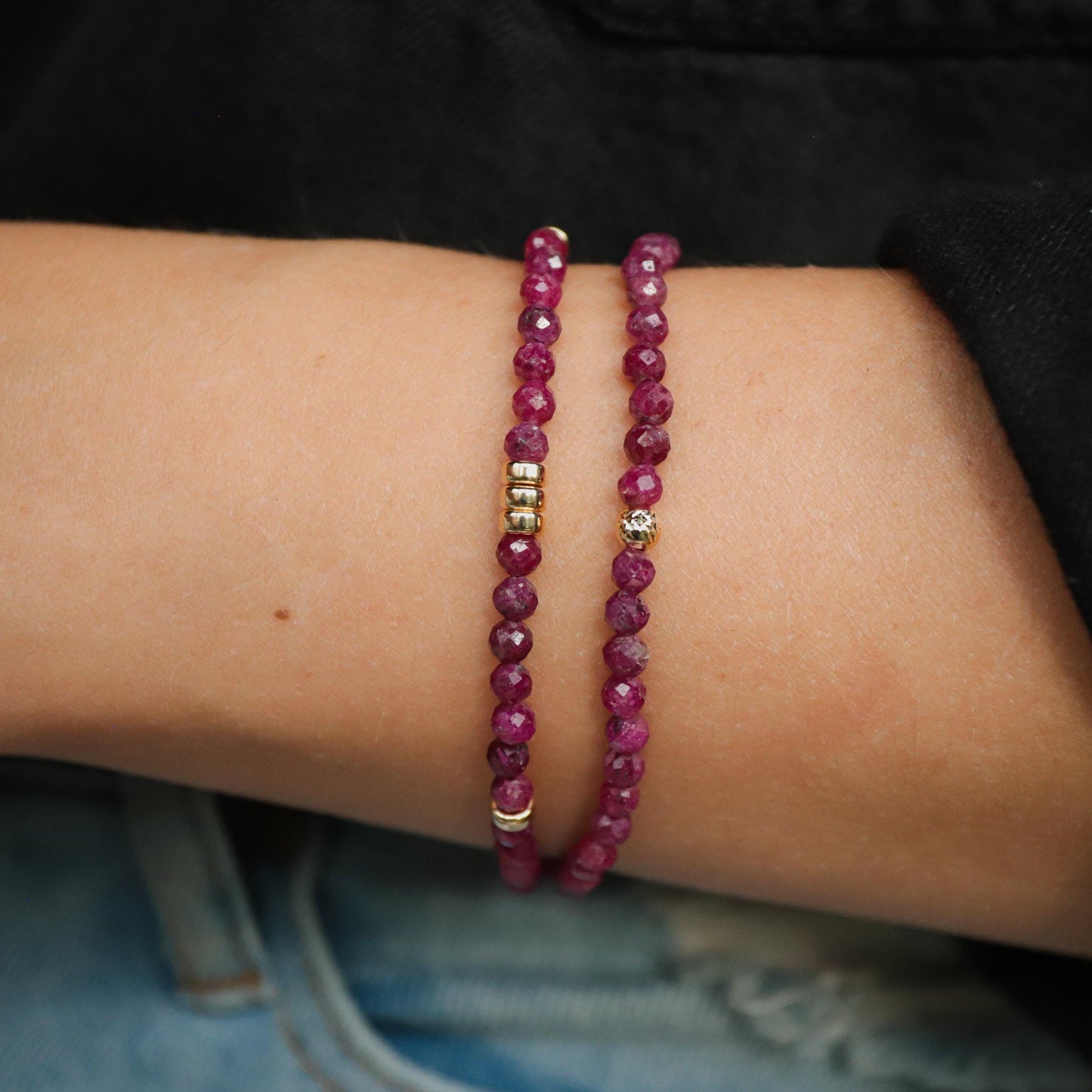 Ruby clasp Bracelet