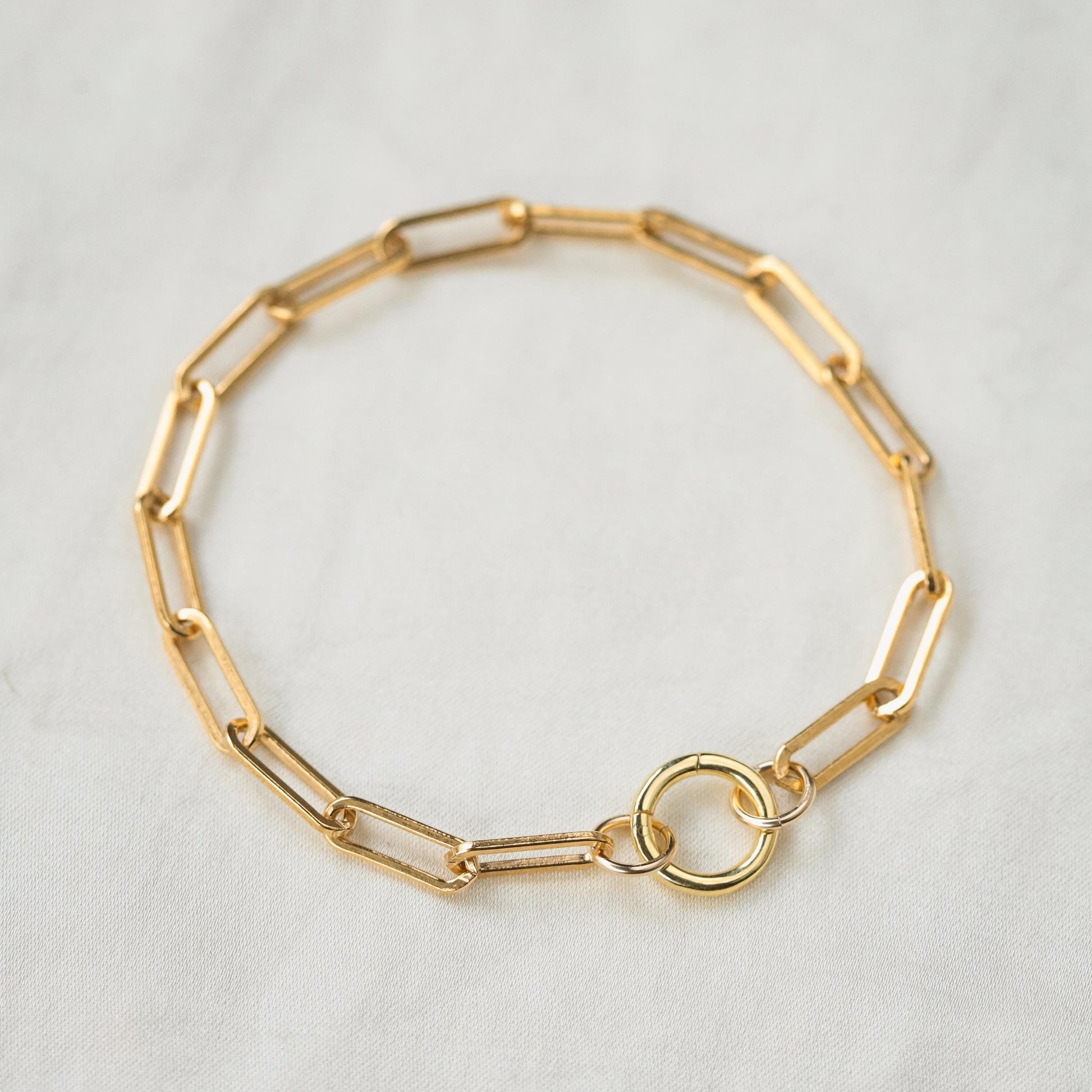 Large Paperclip Bracelet