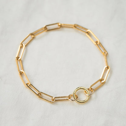 Large Paperclip Bracelet