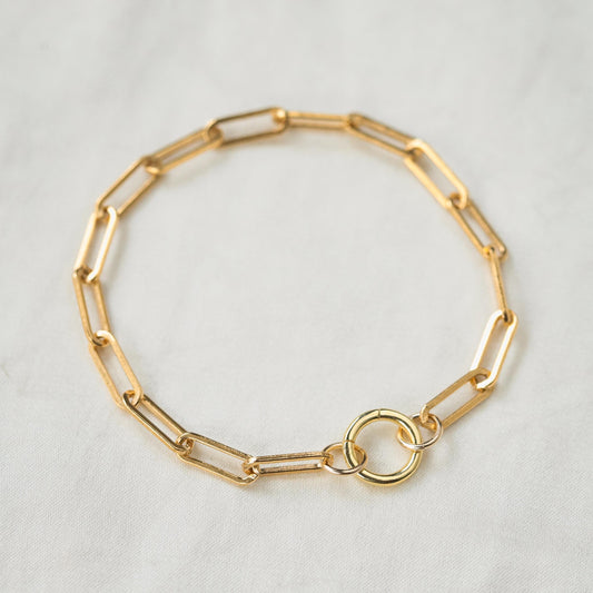 Large Paperclip Bracelet