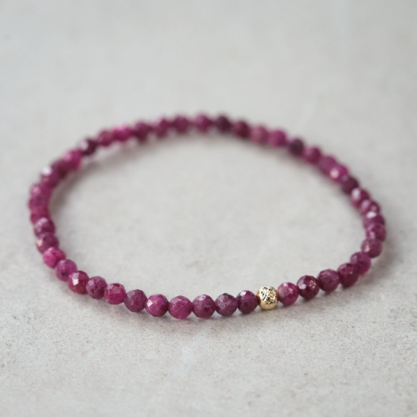 Ruby Delicate Bracelet