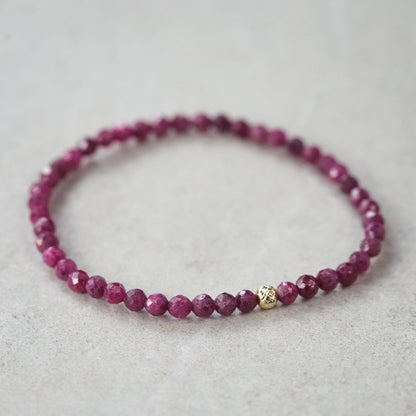 Ruby Delicate Bracelet