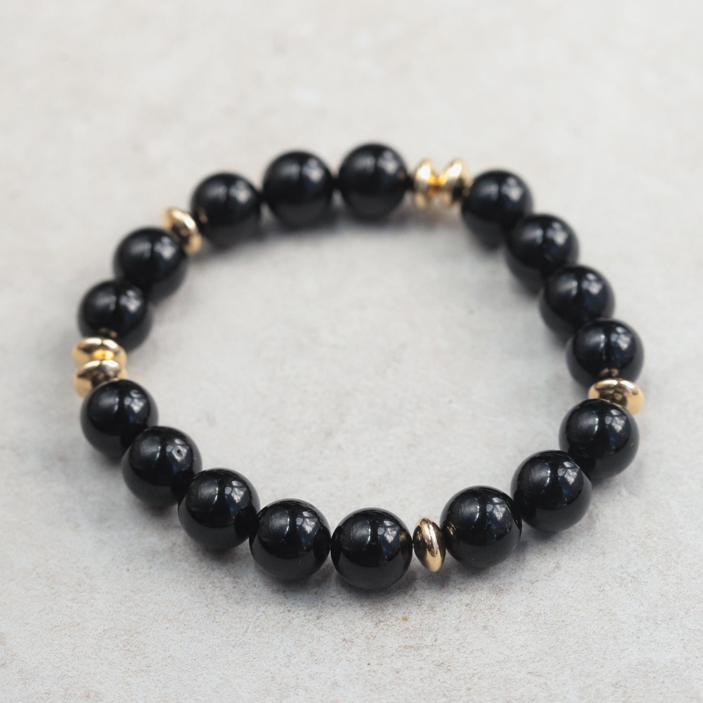 10mm Black Tourmaline Bracelet