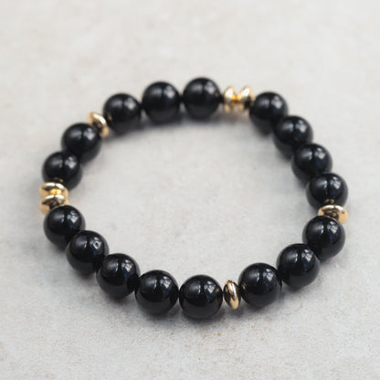 10mm Black Tourmaline Bracelet