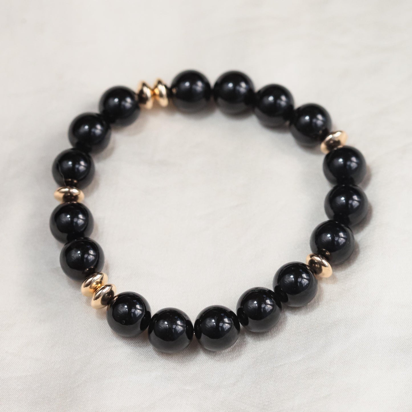 10mm Black Tourmaline Bracelet