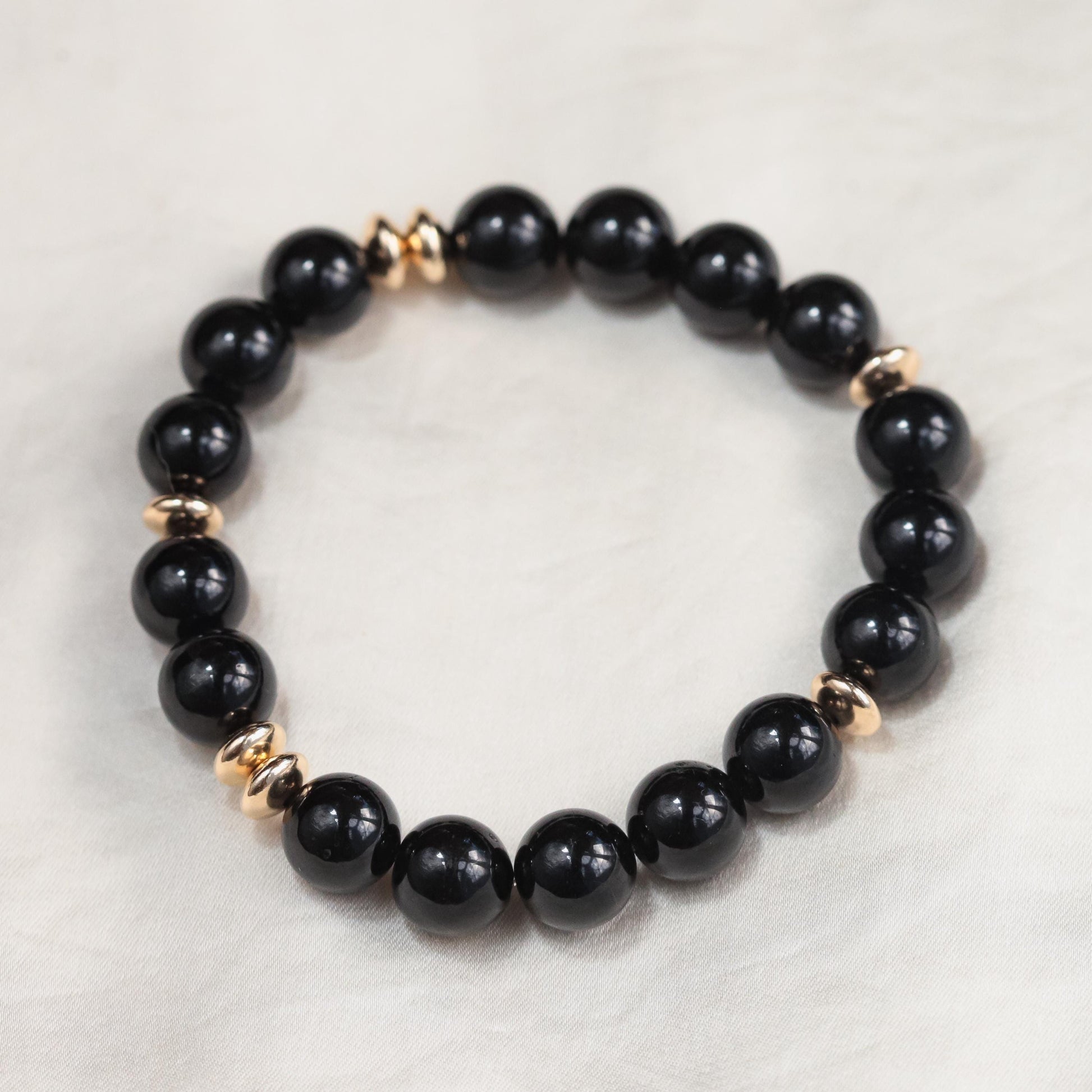10mm Black Tourmaline Bracelet
