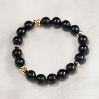 10mm Black Tourmaline Bracelet