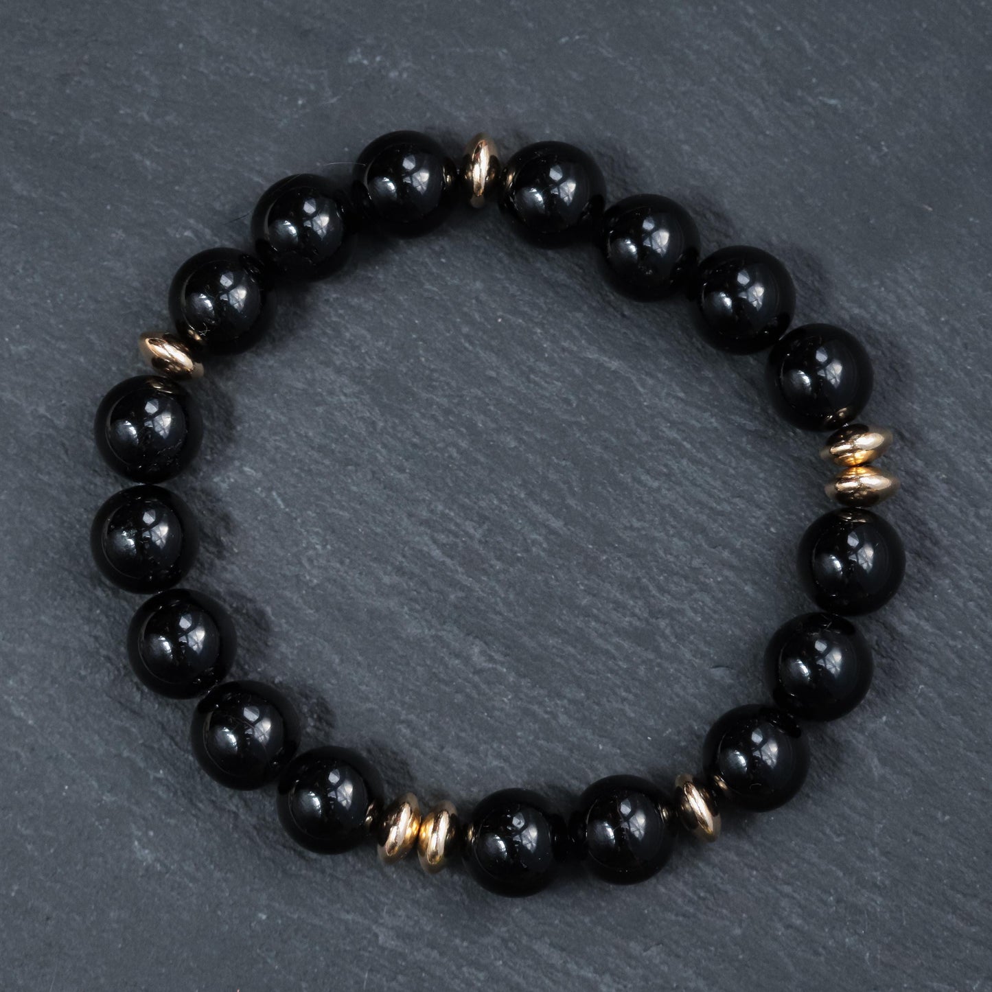 10mm Black Tourmaline Bracelet