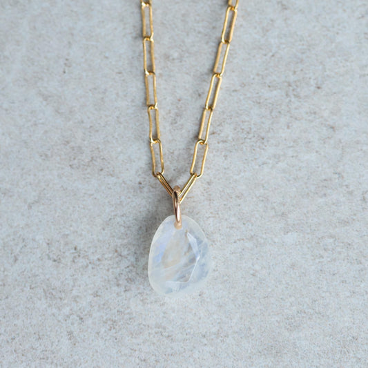 Rainbow moonstone pendant Necklace, Rainbow moonstone necklace, Genuine Rainbow moonstone Jewelry, flashy Rainbow moonstone necklace