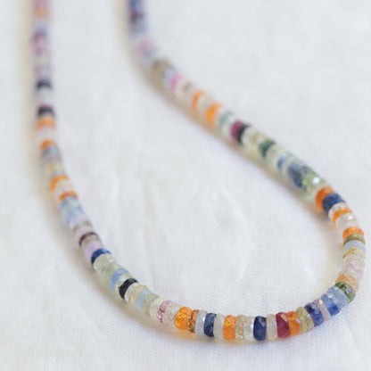 Multi Sapphire Necklace