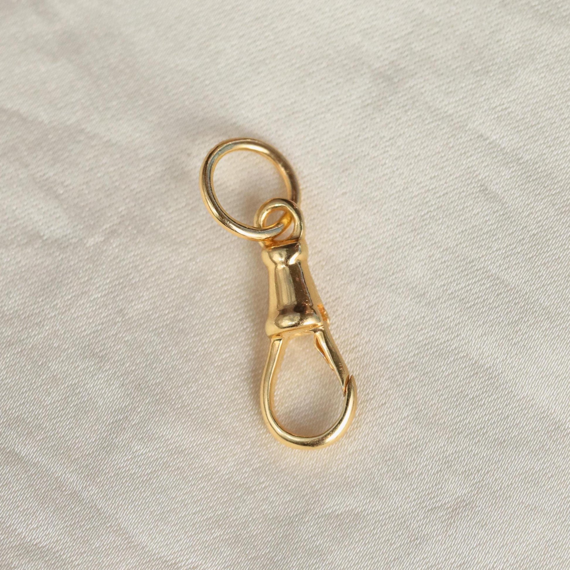 Charm holder necklace, 14K gold filled chain necklace, Dainty curb chain gold necklace, Gold layering necklace, charm holder, pendant gold
