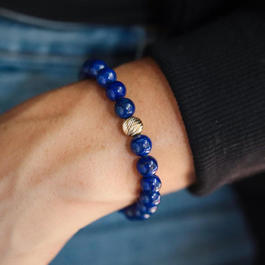 Lapis Lazuli bracelet 8mm