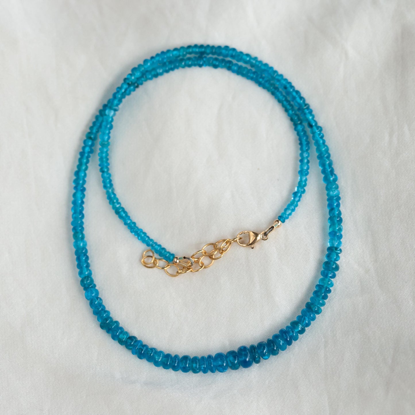AAAA+ apatite Necklace, AAAA+ apatite Rondelle Necklace, Apatite Gemstone Necklace,Apatite Necklace, Apatite