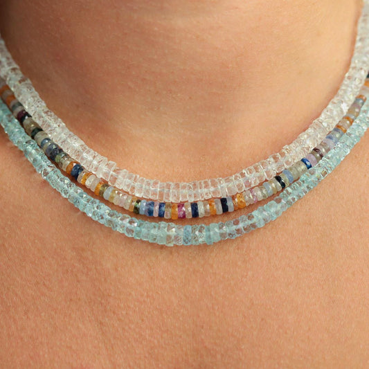 Multi Sapphire Necklace