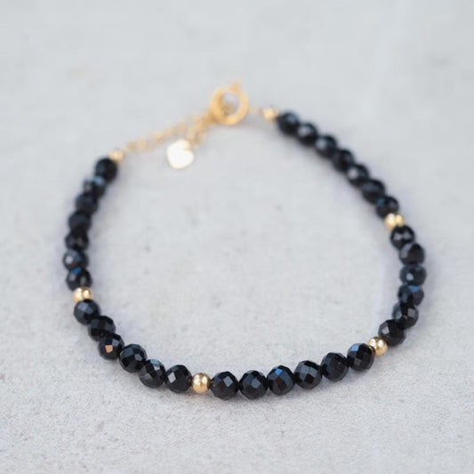 Lapis Lazuli Bracelet | dainty tiny lapis lazuli beaded bracelet | lapis lazuli gold bracelet | genuine lapis lazuli bracelet | lapis #0193
