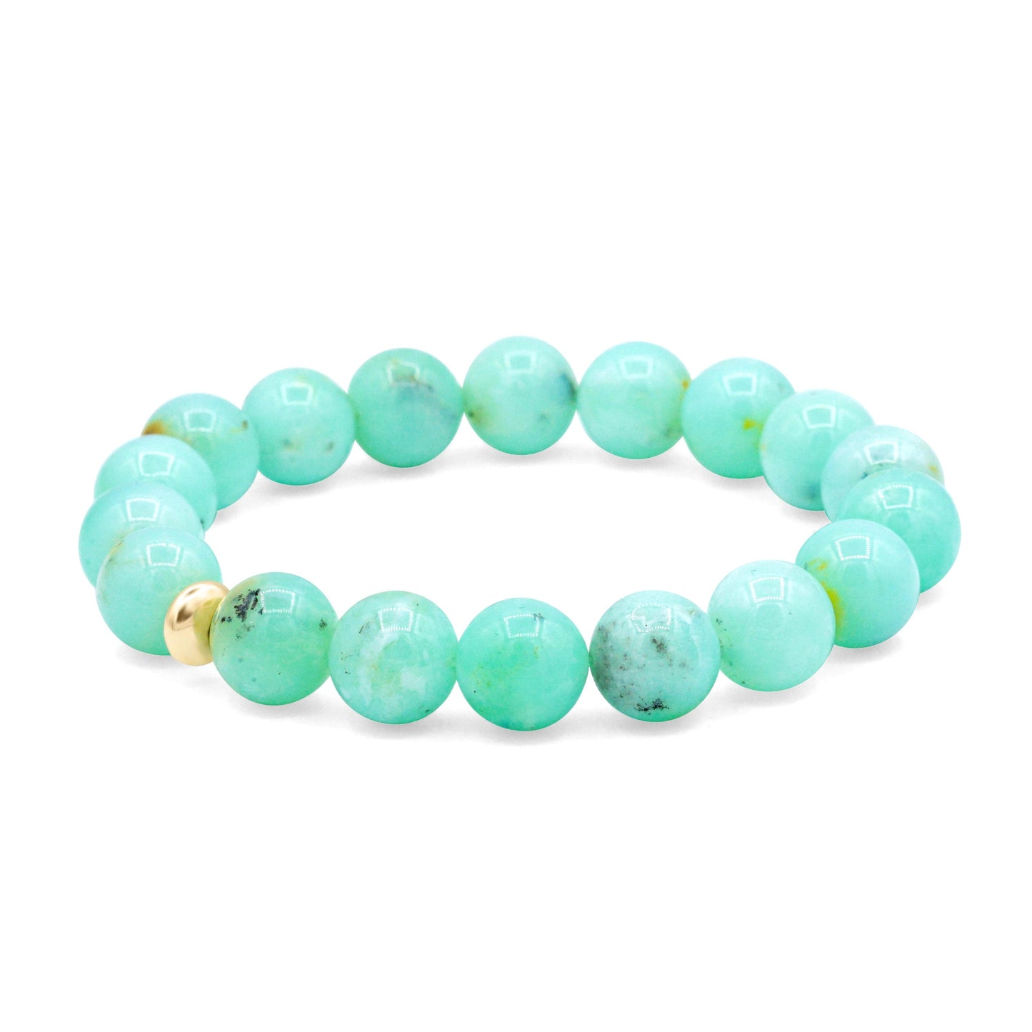 Chrysoprase Bracelet | beaded chrysoprase jewelry | Green Chrysoprase jewelry | Chrysoprase bracelet | chrysoprase
