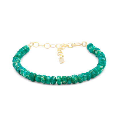 Amazonite Dainty Bracelet | Dainty Amazonite Bracelet | delicate amazonite bracelet | tiny amazonite stretch bracelet | amazonite