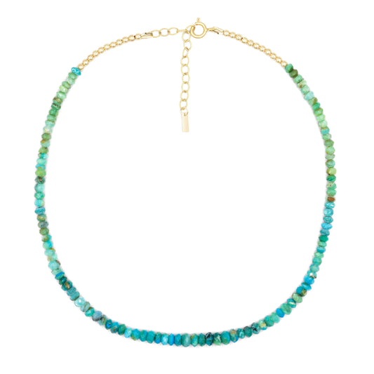 Peruvian opal necklace | Peruvian opal Necklace | Candy opal necklace | Opal necklace green blue | green opal necklace #PO