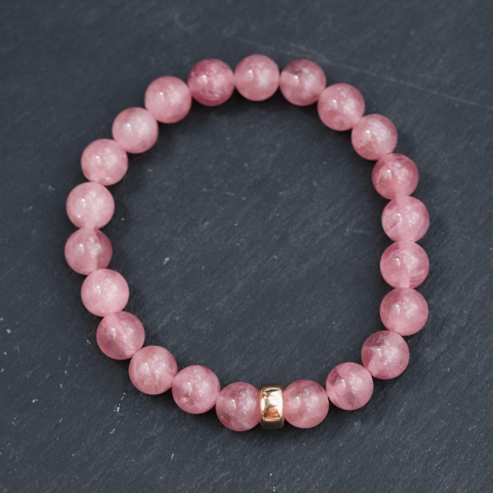 aaaa+ Madagascar Rose Quartz 8mm, Madagascar Rose Rose Gold, Pink Rose Quartz, Rose Quartz Bracelet, Love Bracelet