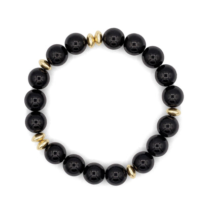 10mm Black Tourmaline Bracelet