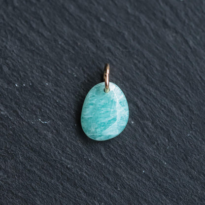 Amazonite pendant Necklace, Amazonite necklace, Amazonite quartz jewelry, 14K gold filled Amazonite necklace, Amazonite #GP