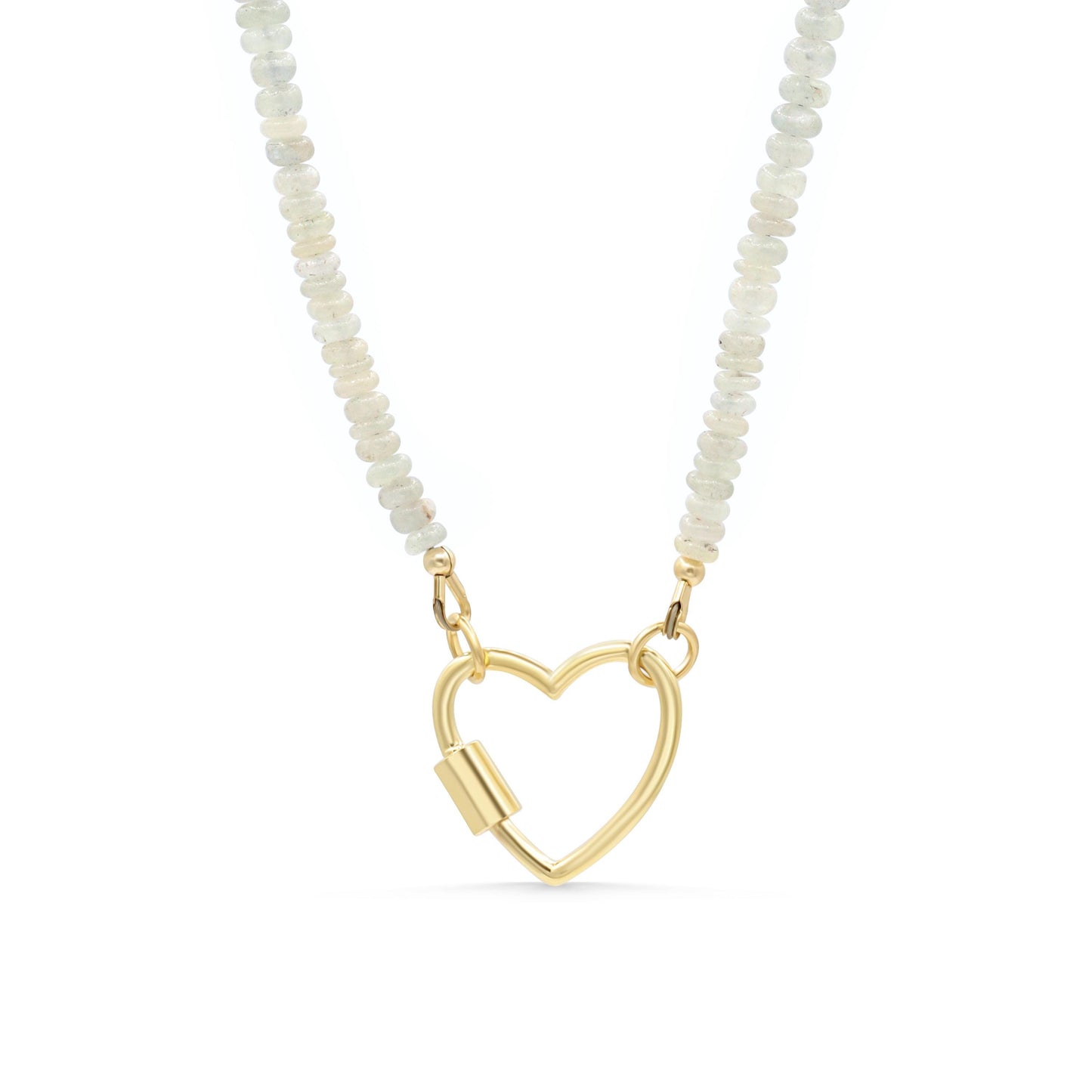 Grey Sapphire Necklace | Grey Beaded Sapphire Necklace | Natural Sapphire Necklace | Grey Sapphire 14K gold filled