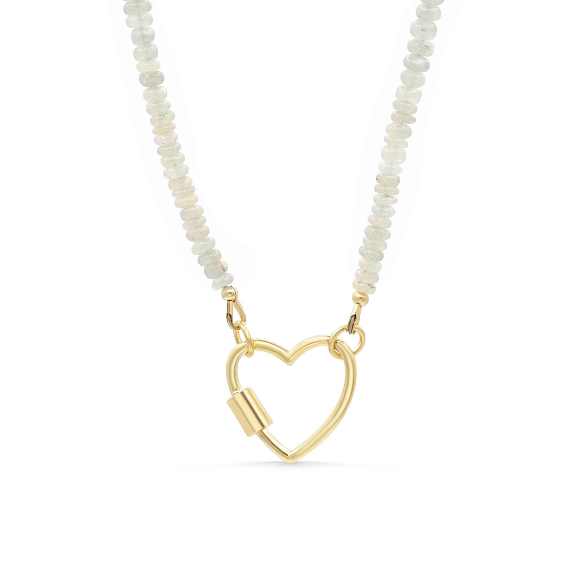 Grey Sapphire Necklace | Grey Beaded Sapphire Necklace | Natural Sapphire Necklace | Grey Sapphire 14K gold filled