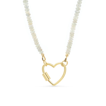 Grey Sapphire Necklace | Grey Beaded Sapphire Necklace | Natural Sapphire Necklace | Grey Sapphire 14K gold filled