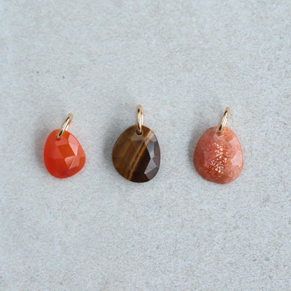 Tiger's eye pendant Necklace, Tiger's eye necklace, Tiger's eye quartz jewelry, 14K gold filled Tiger's eye necklace, Tiger's eye #GP