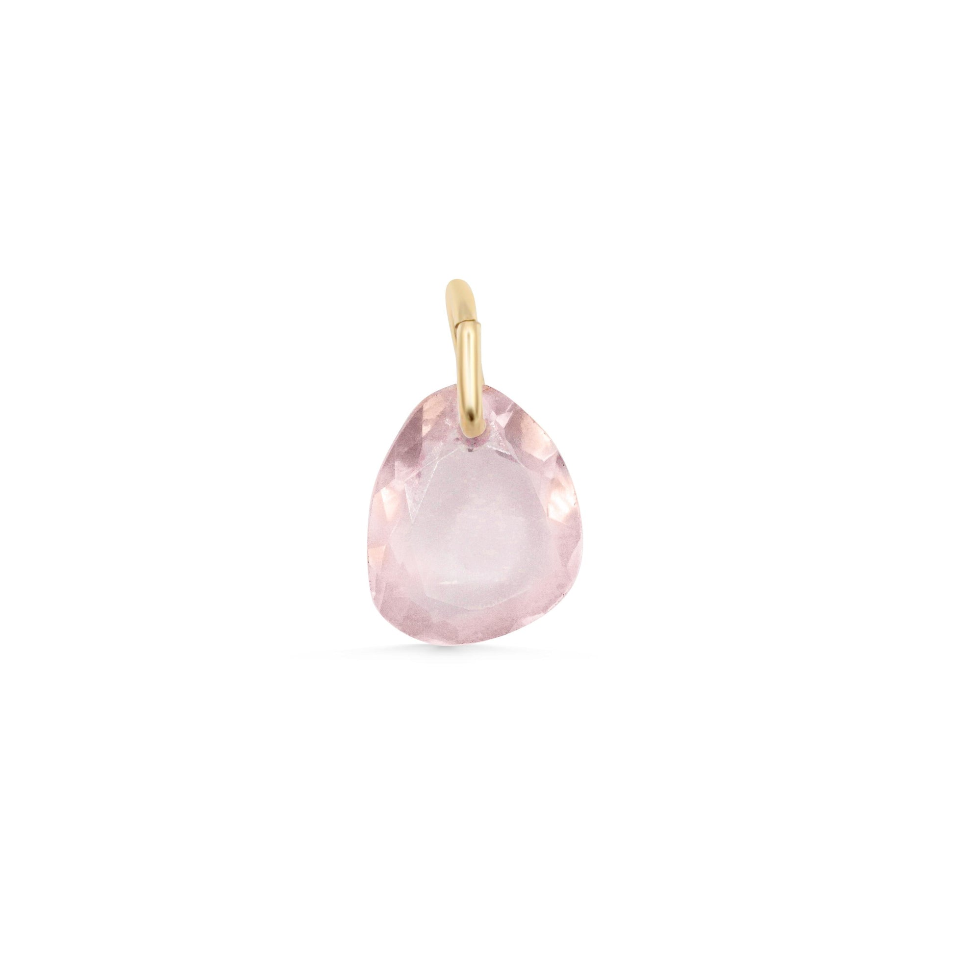 Rose quartz pendant Necklace, Rose quartz necklace, Rose quartz jewelry, 14K gold filled Rose quartz necklace, Rose quartz #GP