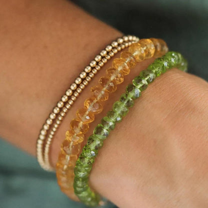 AAAA+ citrine bracelet | unheated 100% genuine and natural citrine | November birthstone | citrine gift | citrine bracelet gold filled