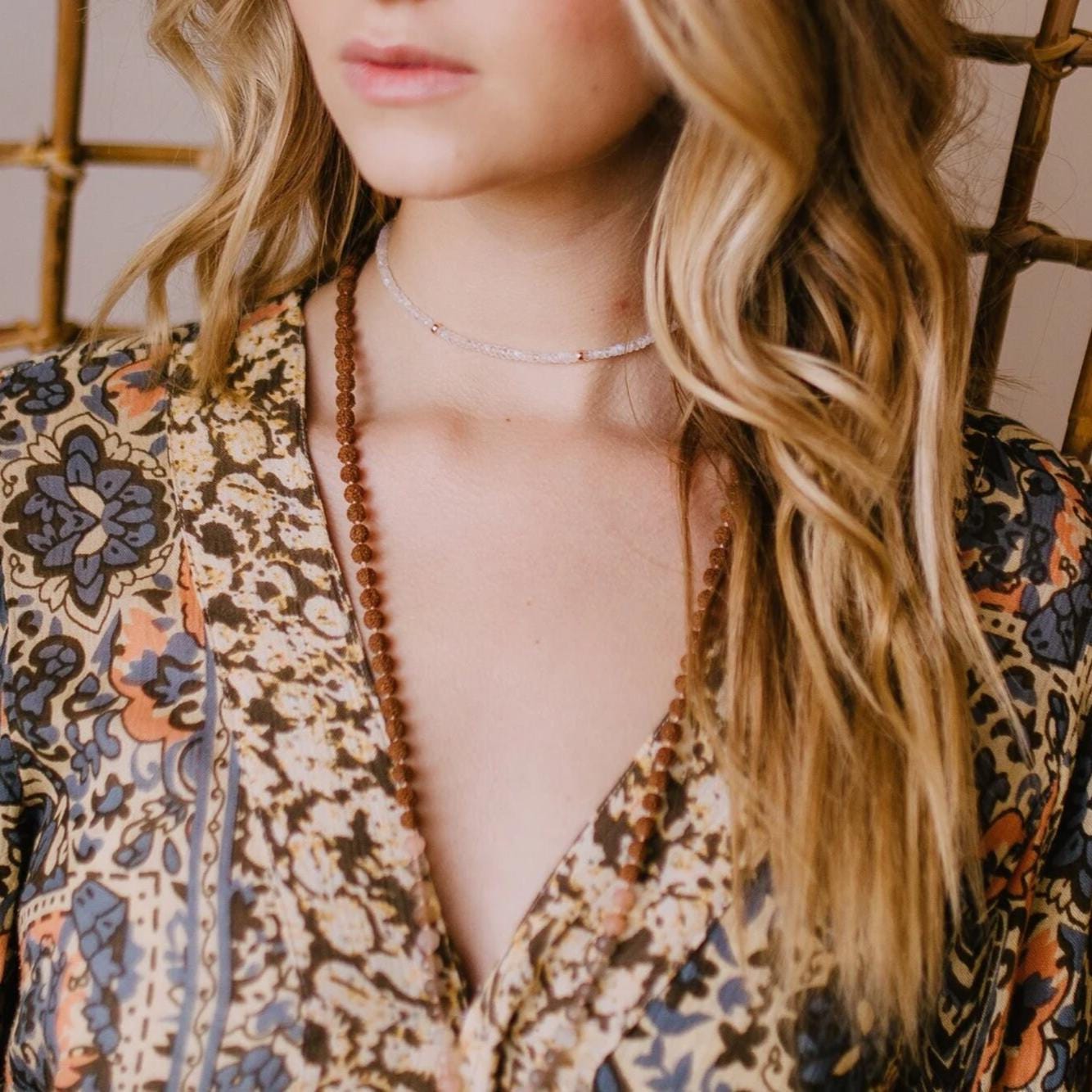 14K GOLD Moonstone Necklace | Rainbow Moonstone Choker | AAA+ Blue Moonstone Faceted Rondelle Beads Necklace | June birthstone