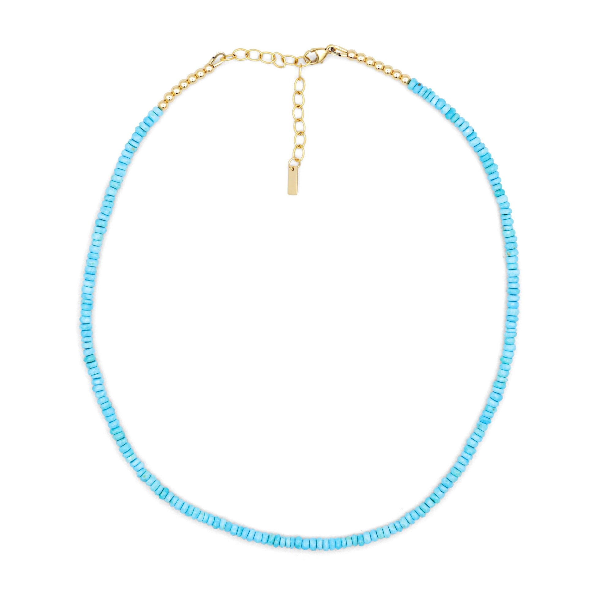 Sleeping beauty necklace, Sleeping Beauty Turquoise, Arizona Turquoise Jewelry, December Birthstone, Genuine turquoise