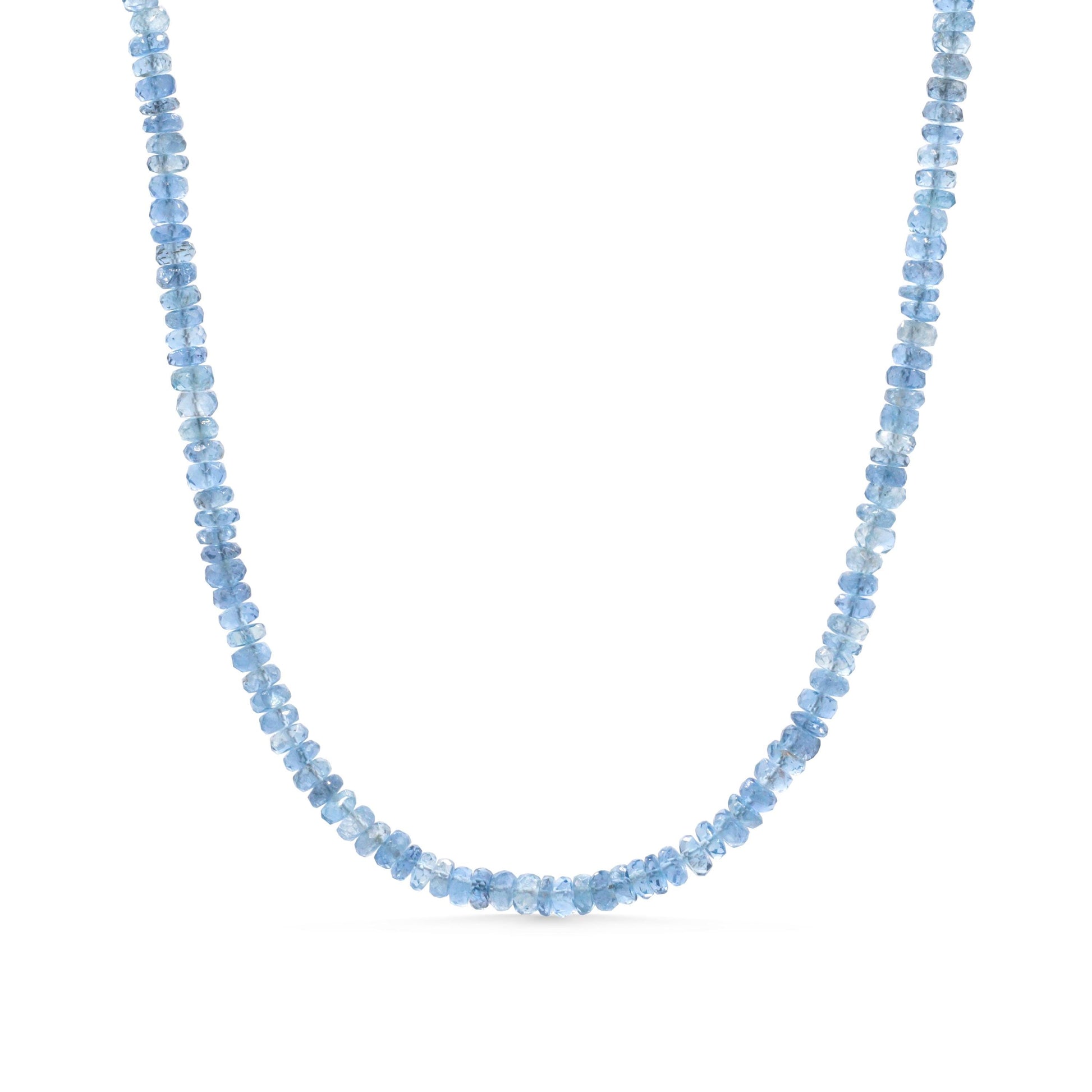 14K GOLD Santa Maria Aquamarine Necklace | March Birthstone | Women's Aquamarine Necklace | aquamarine | Aquamarine | AAAA+ aquamarine