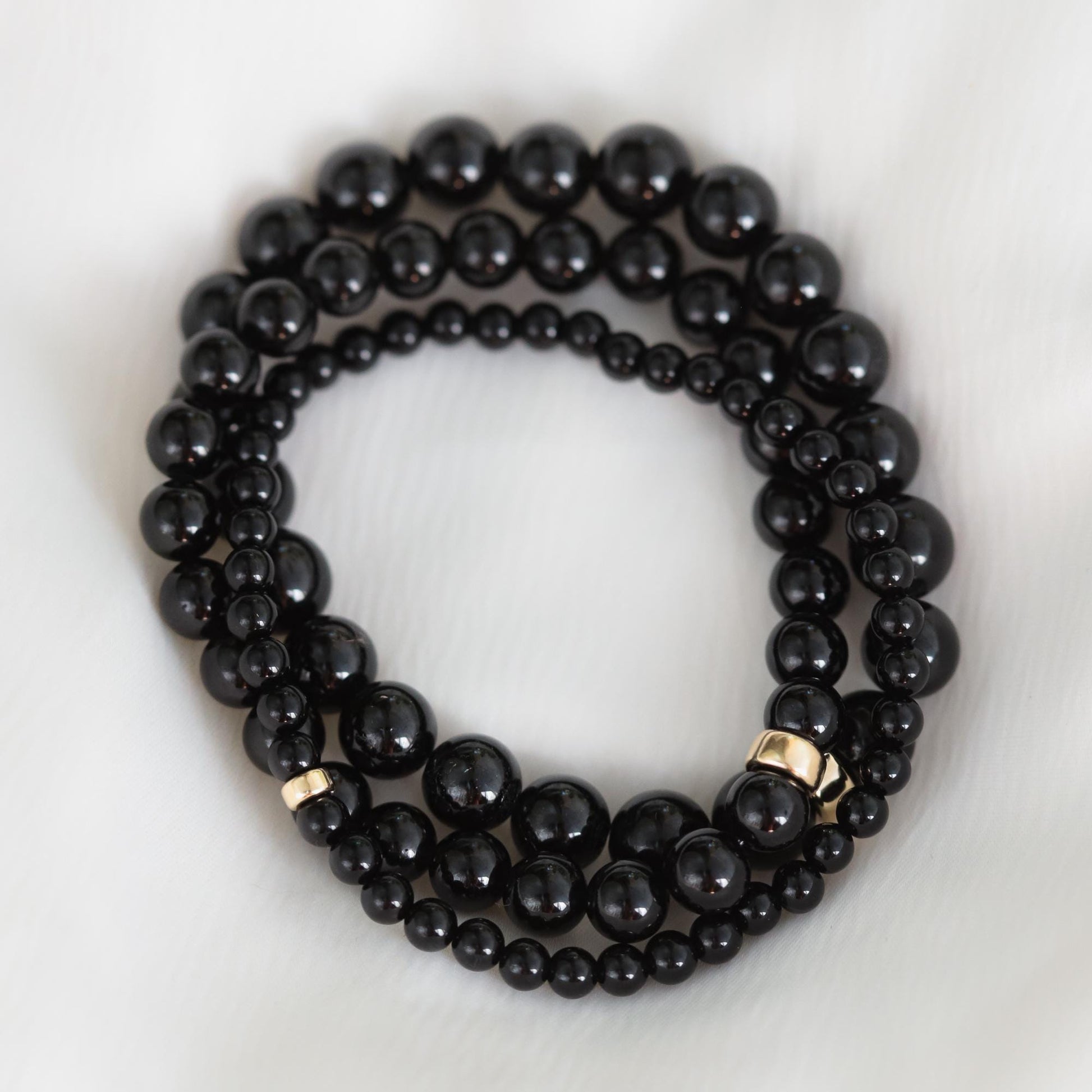 Black Tourmaline - 14K