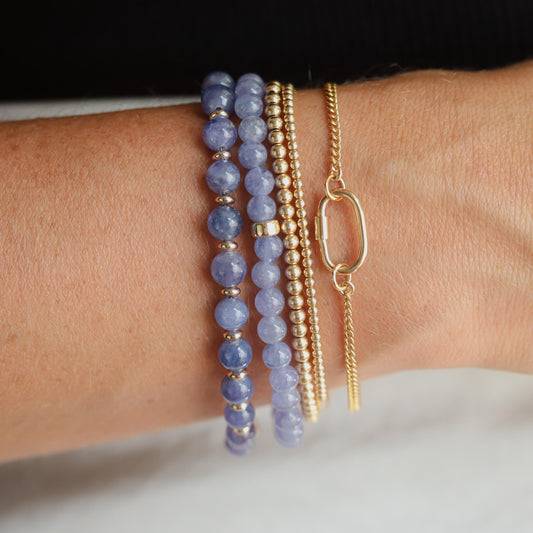 Violet Tanzanite Bracelet