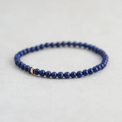 Lapis Lazuli 4mm 14K
