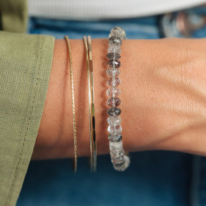 Magnetic Black Rutilated quartz