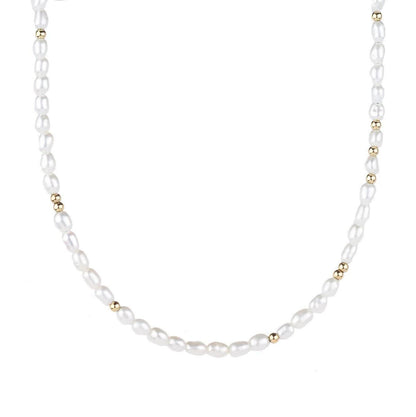 Freshwater Pearl Necklace - 14K