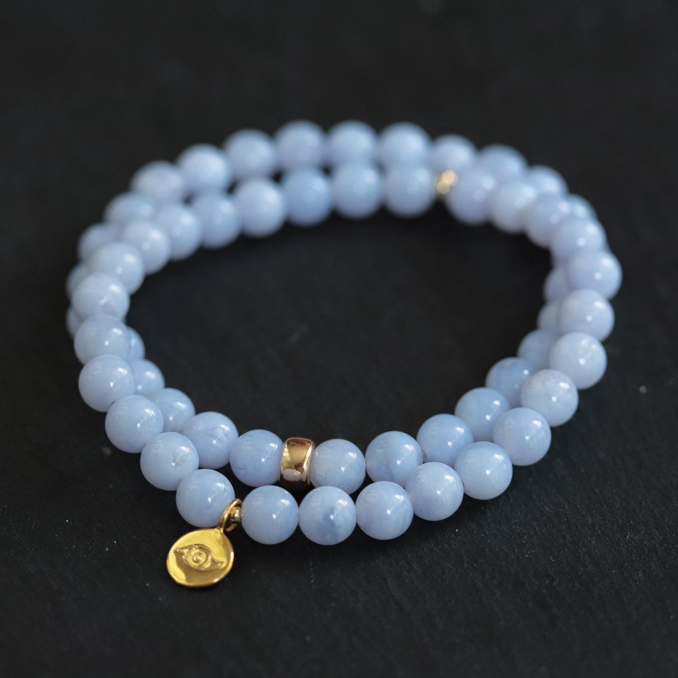 Blue Lace Agate Bracelet