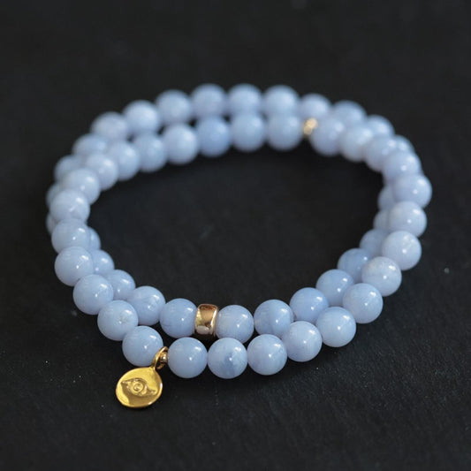 Blue Lace Agate Bracelet